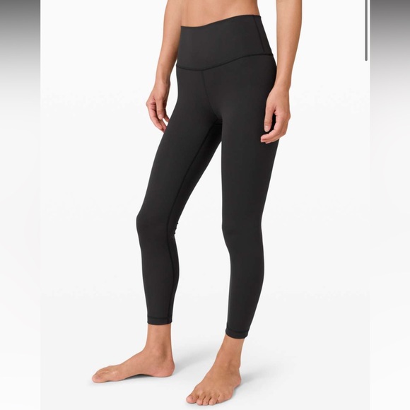 lululemon athletica Pants - Lululemon Wunder Under HR Tight 28” *full on luxtreme black size 8